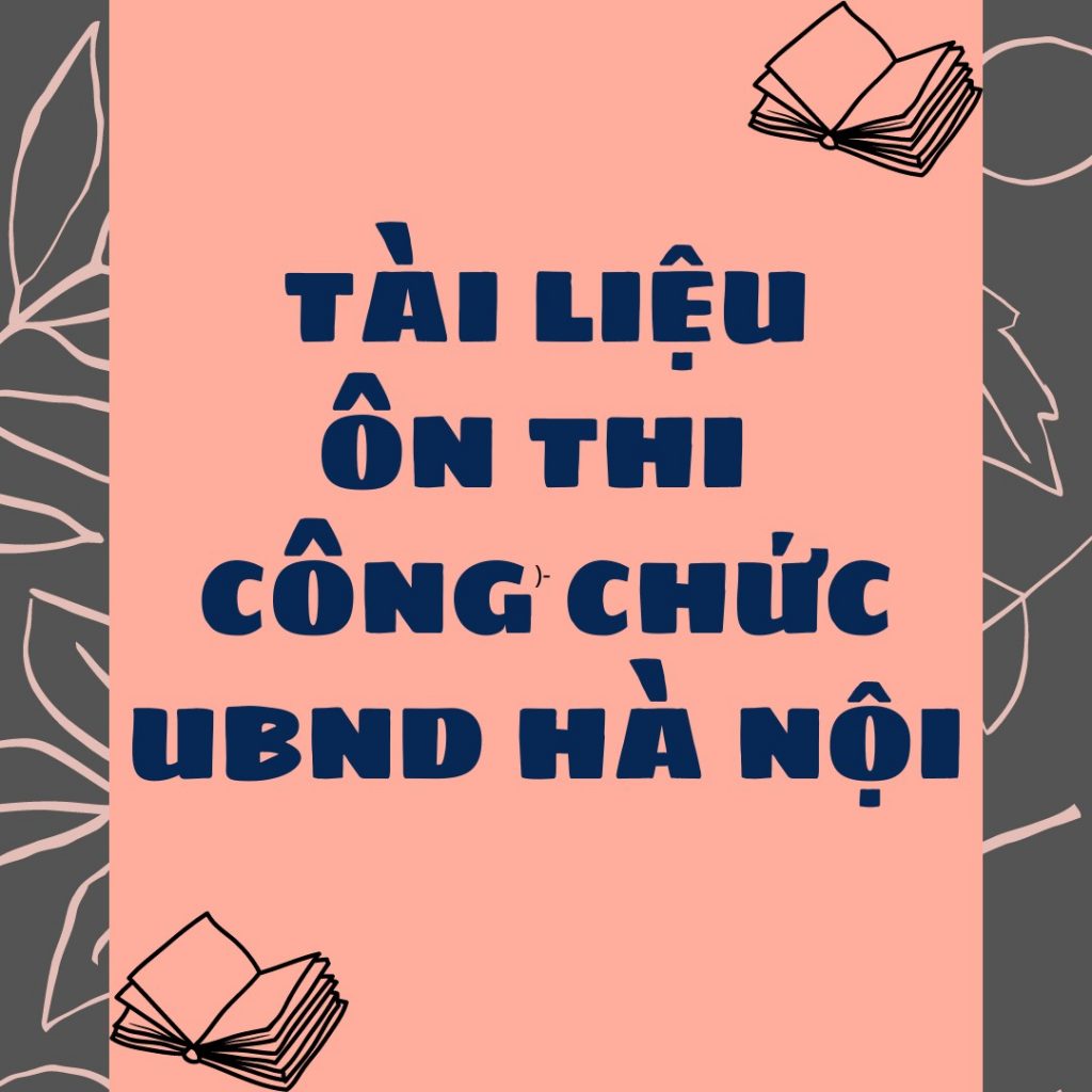 tài liệu on thi cong chuc